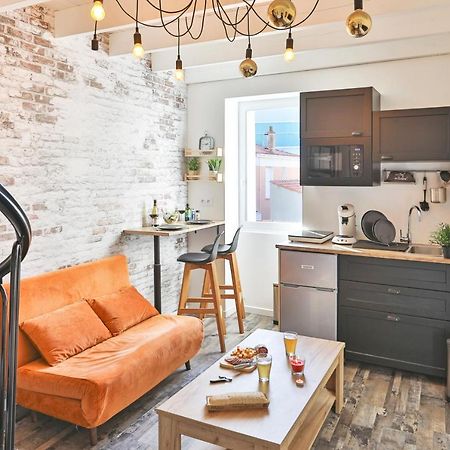 DUPLEX 2* HYPER-CENTRE Style Industriel à 2 pas de la plage + PARKING INCLUS  Les Sables-dʼOlonne Esterno foto